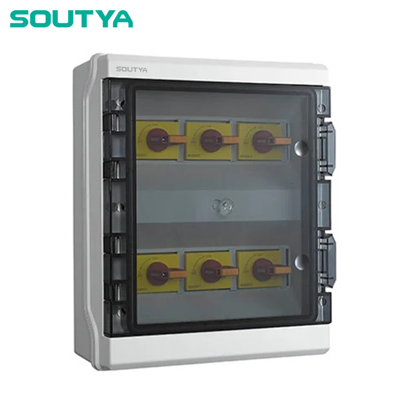 DC Isolator Box IP65 kapsling seks strenger