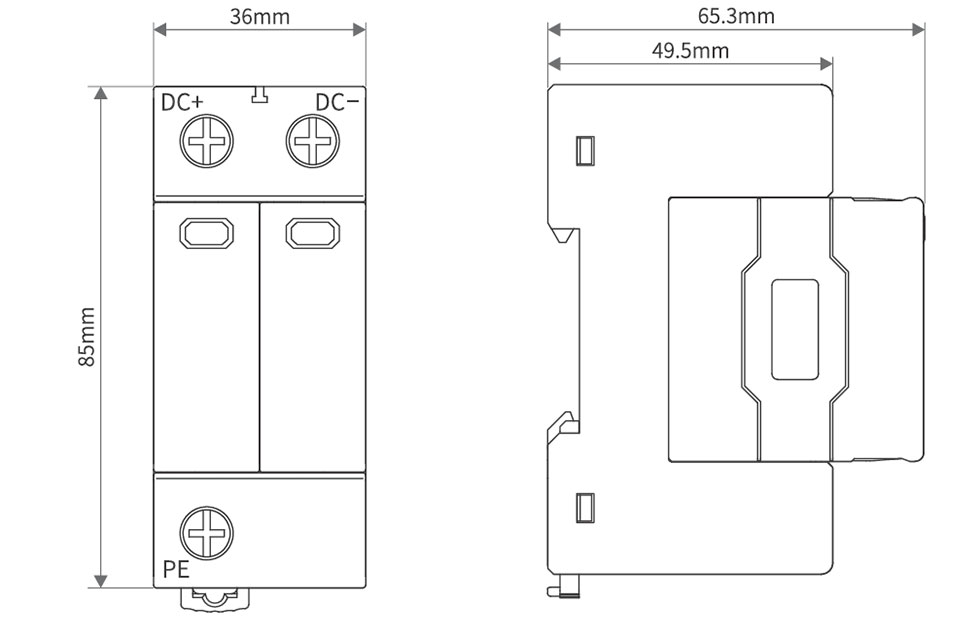 1500V DC Surge Protective Device